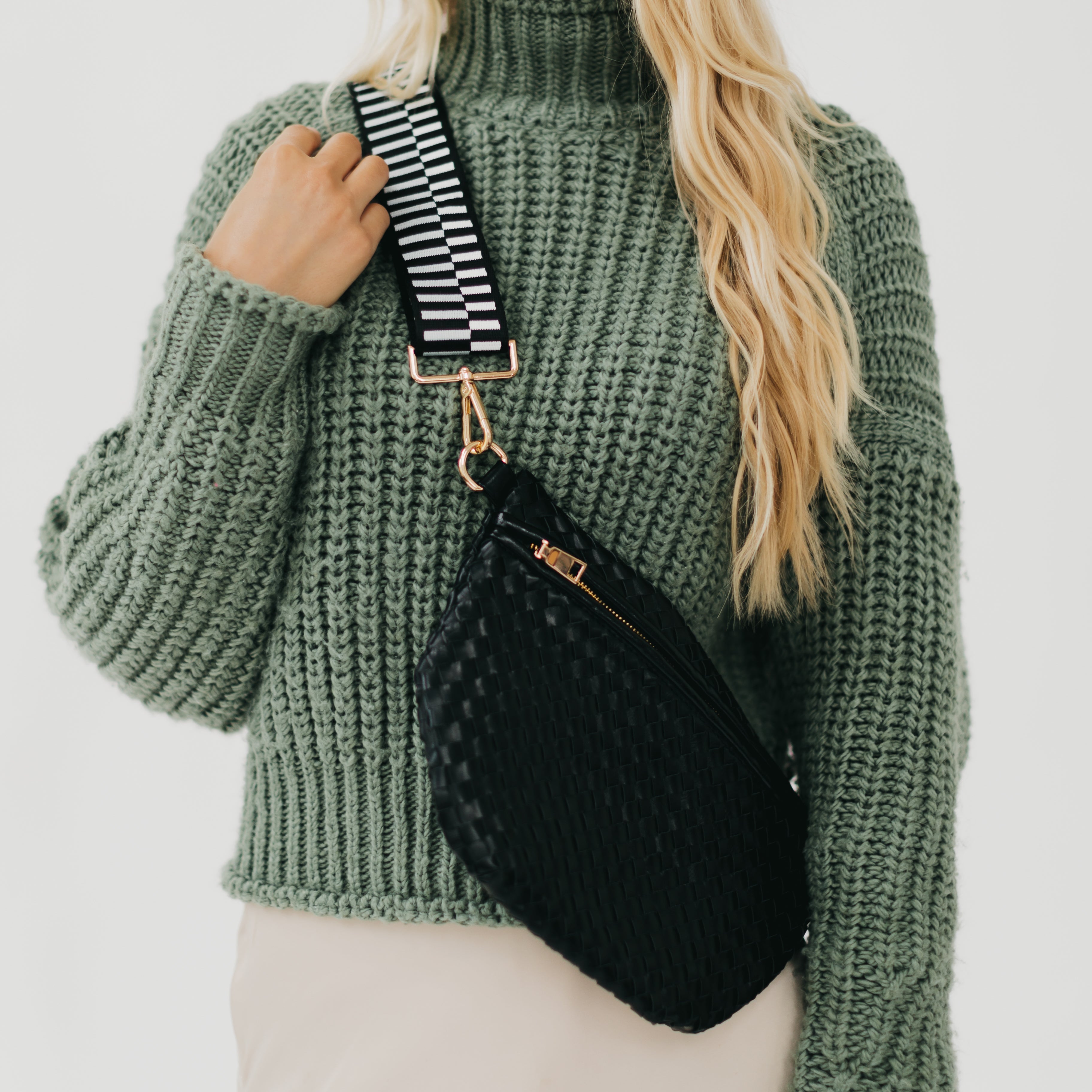 Westlyn Woven Bum Bag - NO STUDS