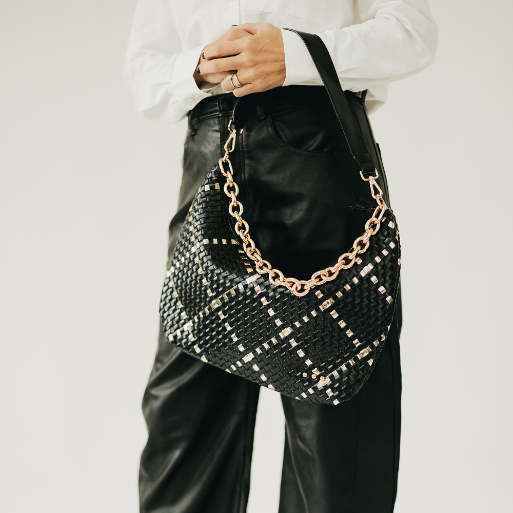 Sienna Slouchy Woven Shoulder Bag - LIVE SALE