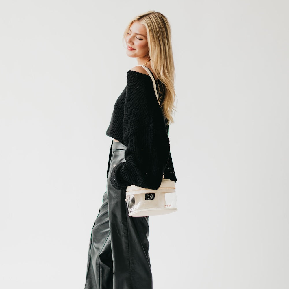Carissa Clear Crossbody - LIVE SALE OPEN BAGS