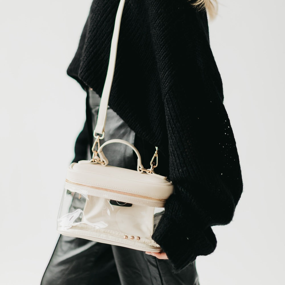 Carissa Clear Crossbody - LIVE SALE OPEN BAGS