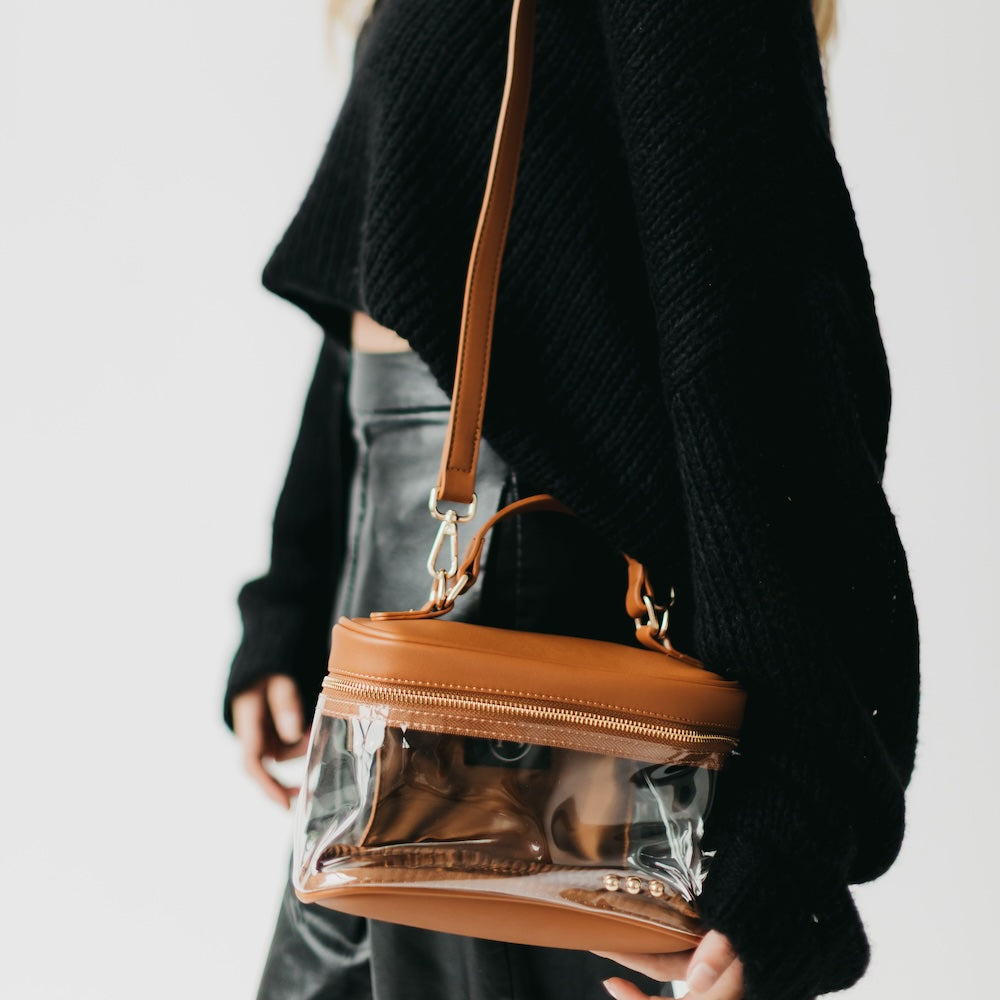 Carissa Clear Crossbody - LIVE SALE OPEN BAGS